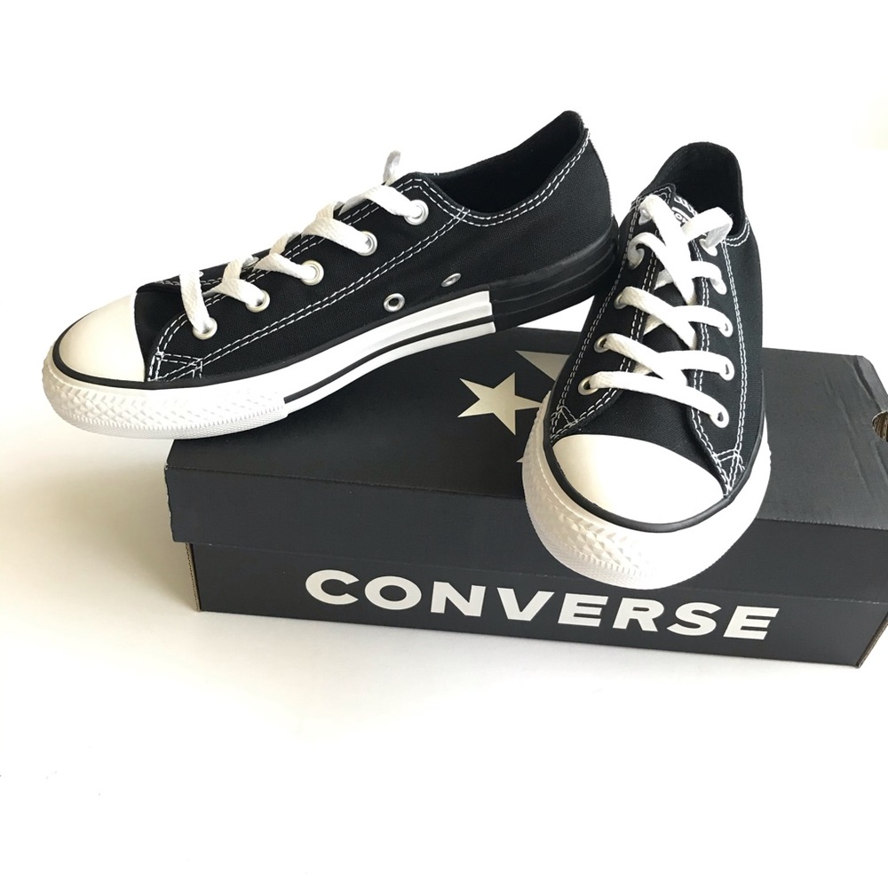 Black Low Top Converse